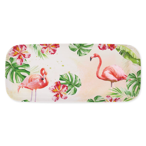 Bay Isle Home Errin Melamine Tray Set of 2 Wayfair